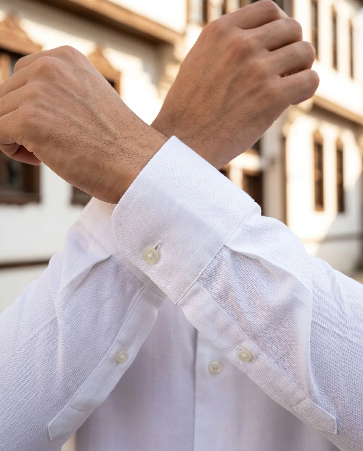 White Oxford Shirt - 4