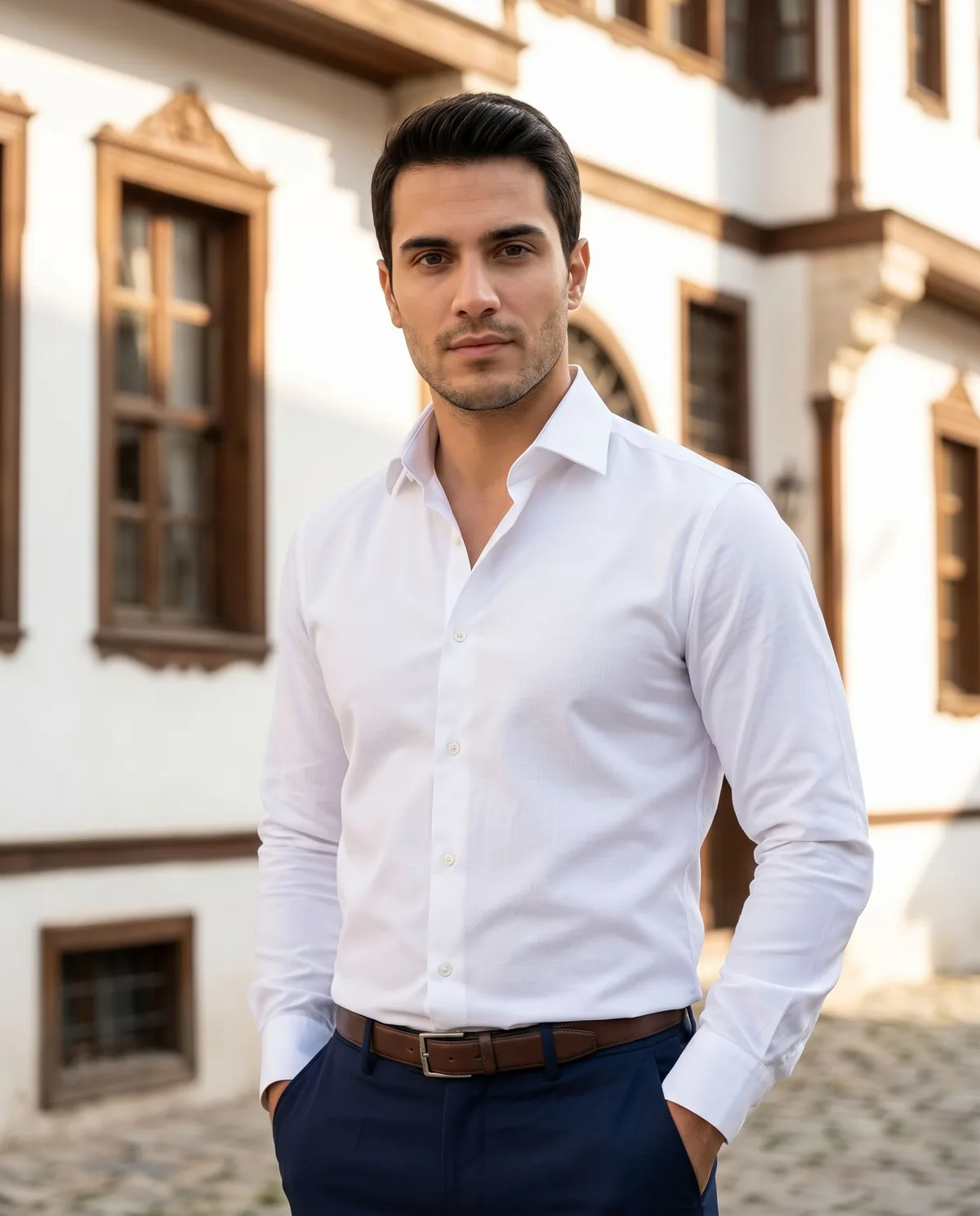 White Oxford Shirt - 5
