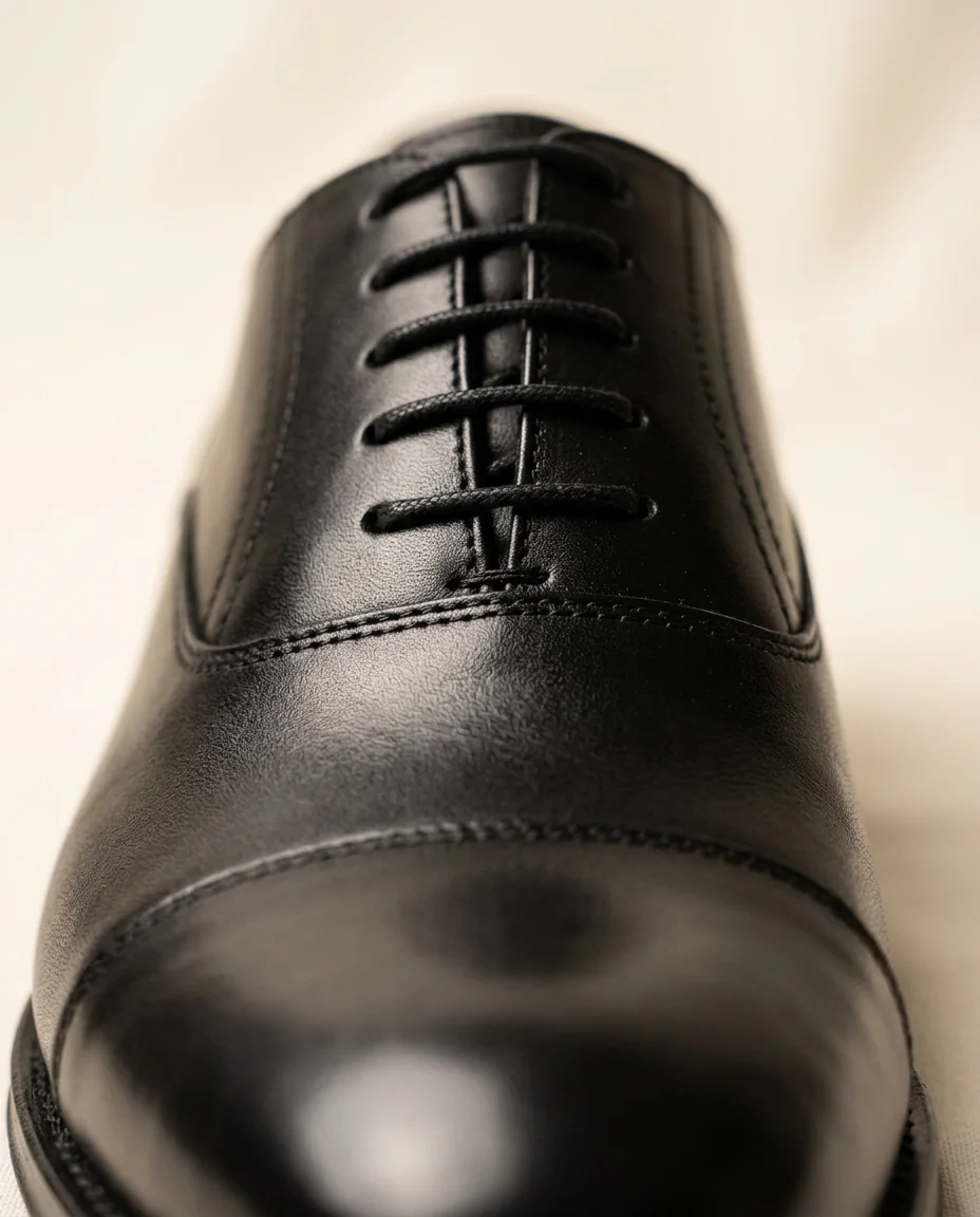 Black Classic Oxford Shoes - 2