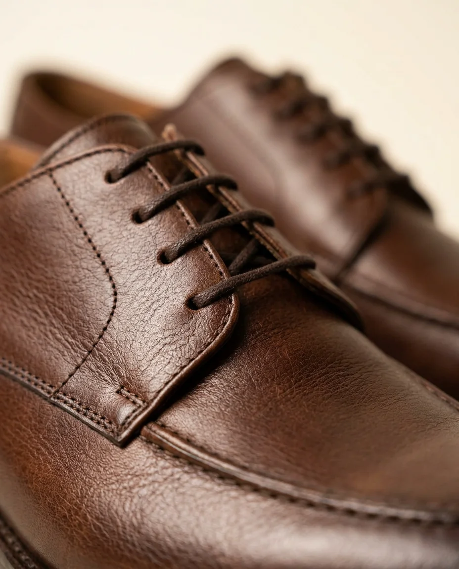 Brown Derby Shoes - 2