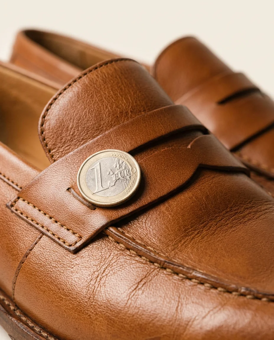 Tan Leather Loafers - 2