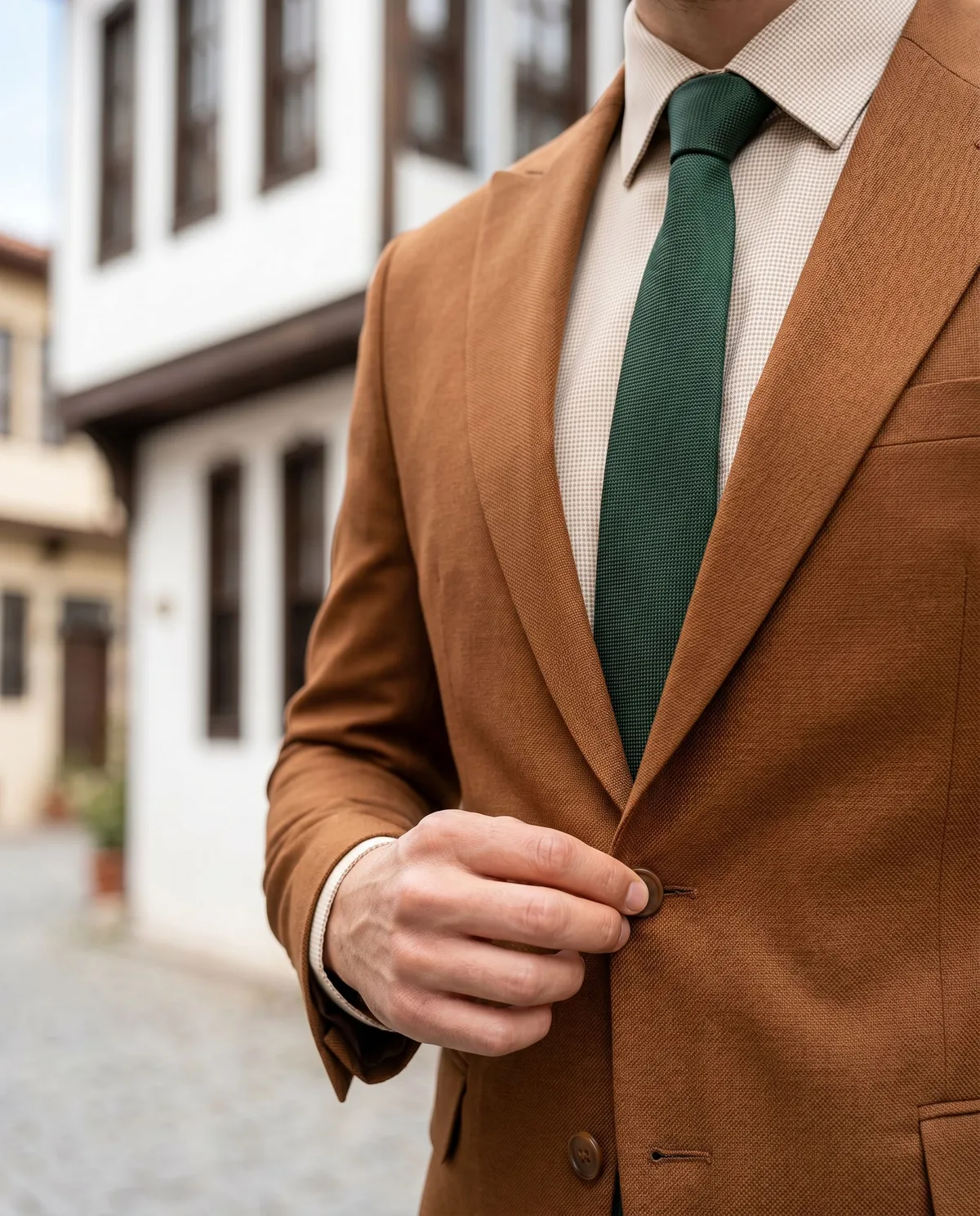 Brown Suit Look - 4