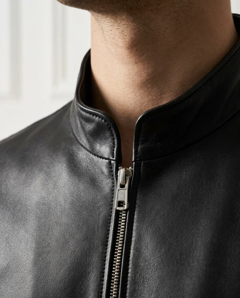 Black Leather Jacket Look - 2