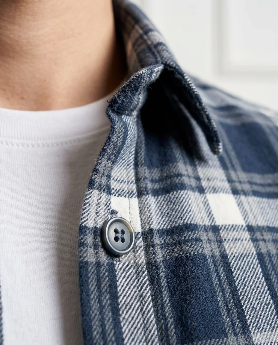 Checked Shirt Look - 2