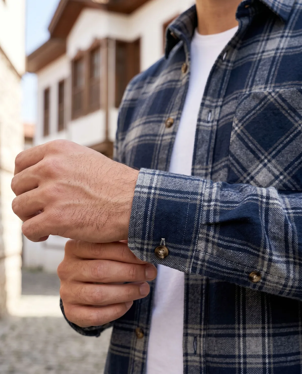 Checked Shirt Look - 4