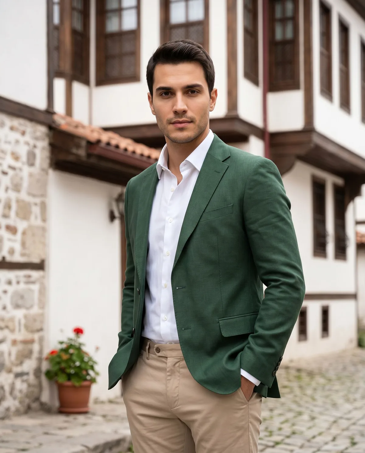 Green Blazer Look - 5