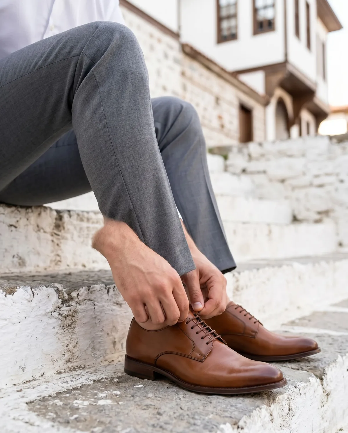 Brown Derby + Suit Look - 4