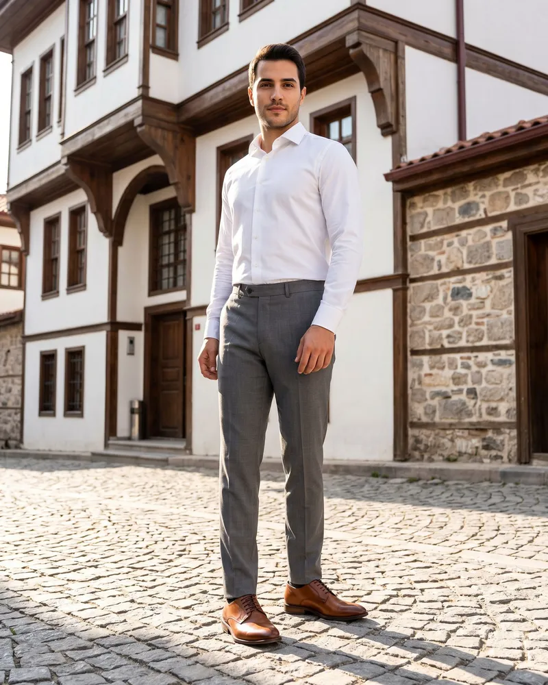 Brown Derby + Suit Look - SAVAS
