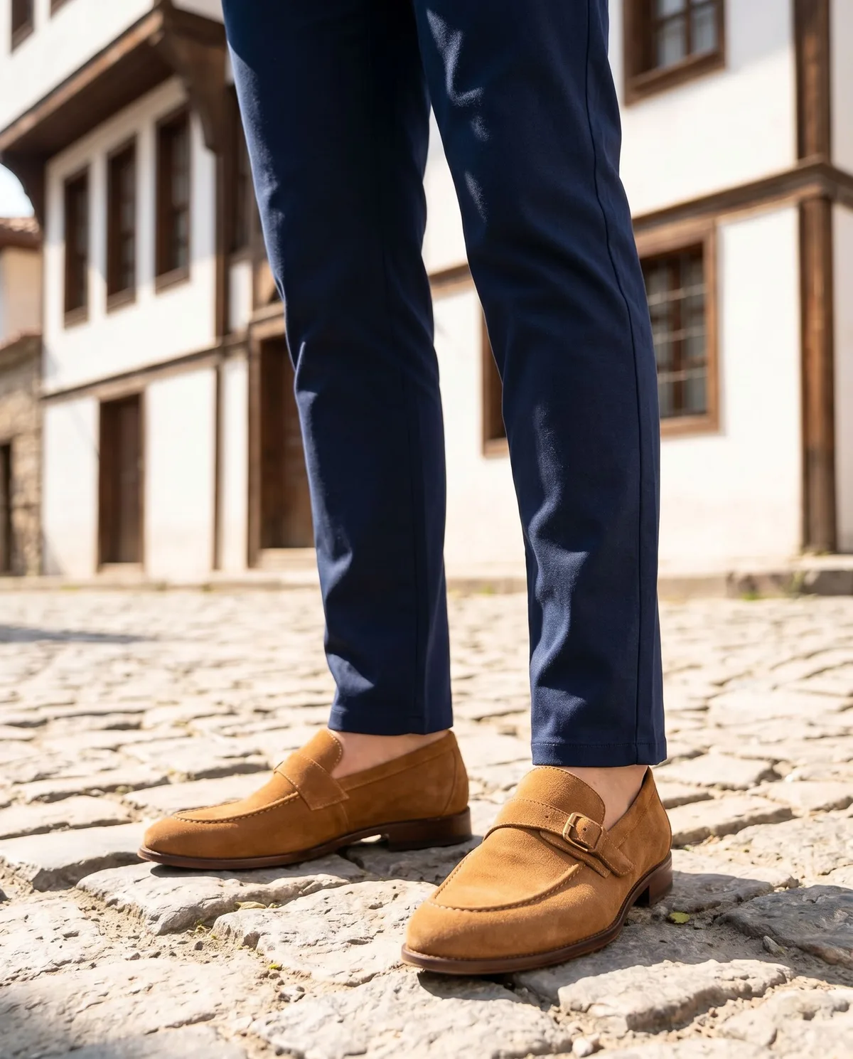 Tan Loafer Smart Casual Look - 3